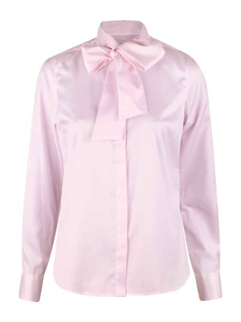 Dilba Light pink Bow Blouse
