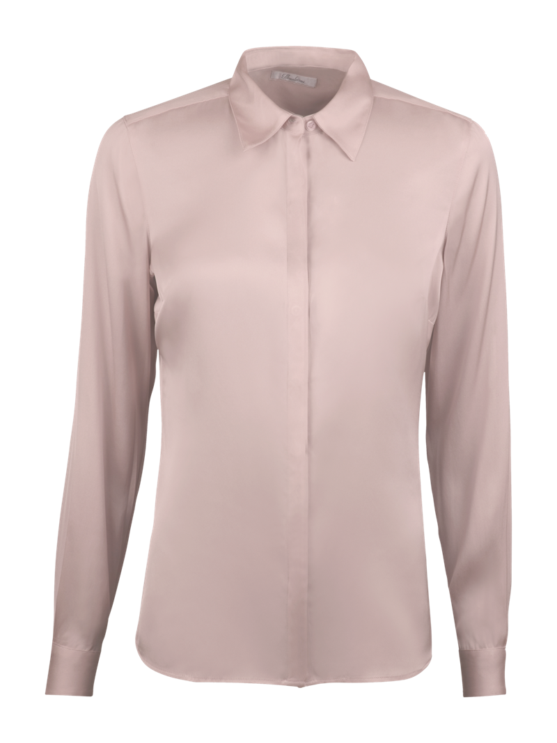 Seidenbluse Hell rosa Susan