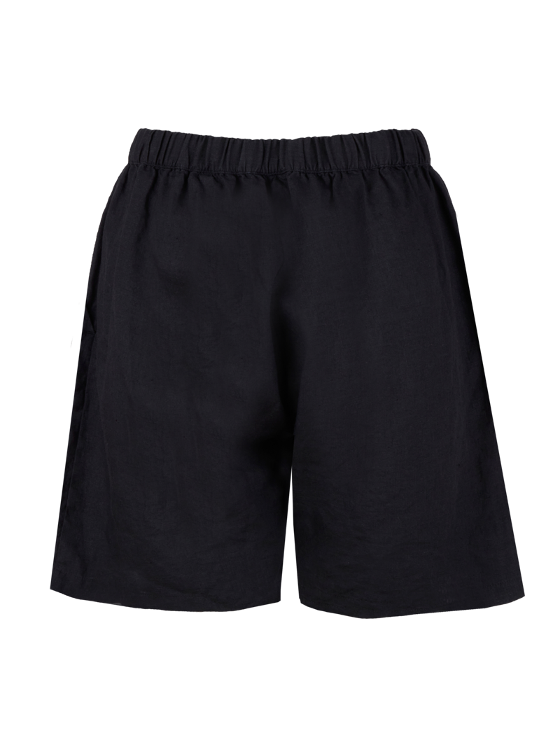 Ella Leinenshorts, Schwarz