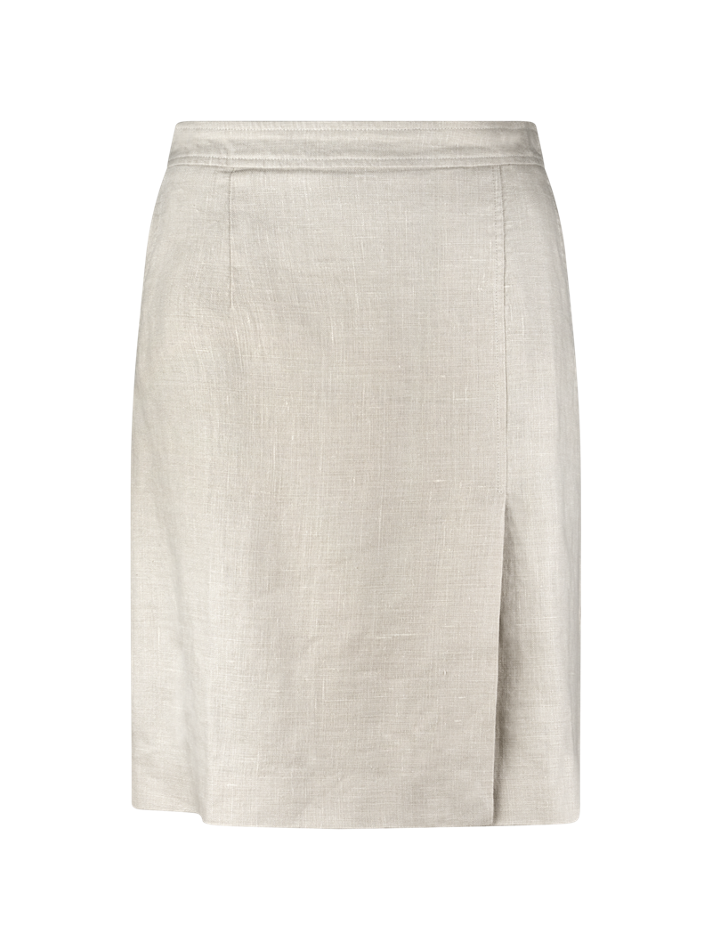 Leinenrock Hell beige Jolie