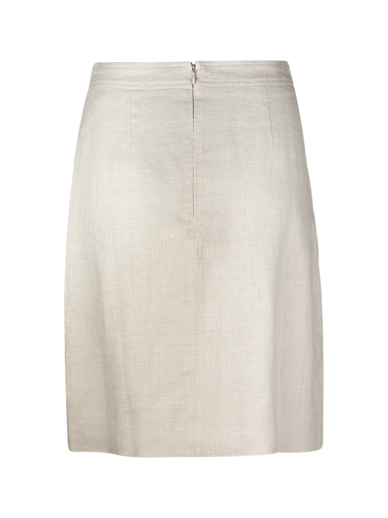Leinenrock Hell beige Jolie