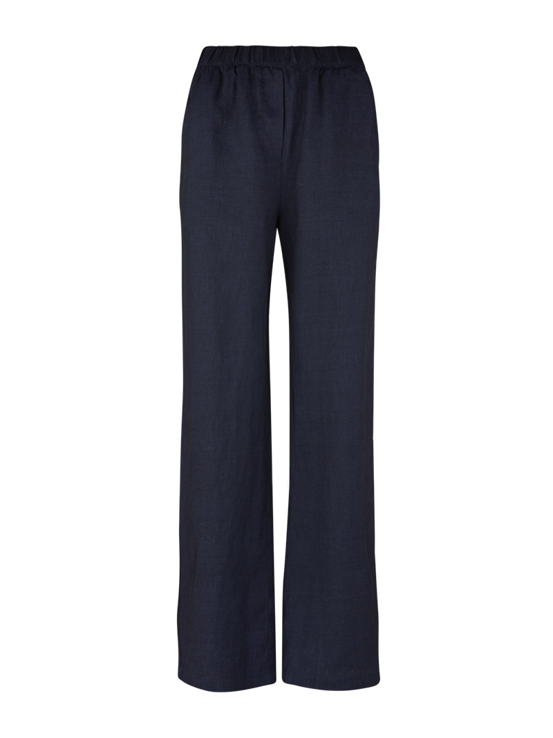 Leinenhose Navy blau Jessie