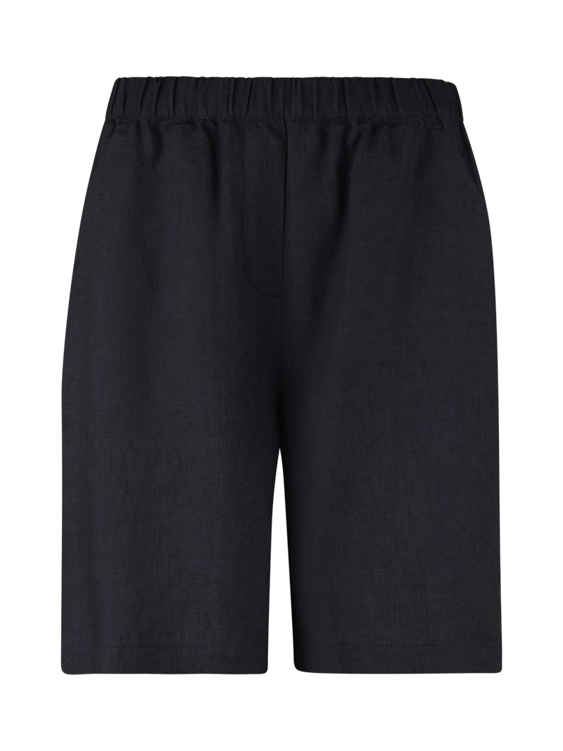 Leinenshorts Navy blau Joy