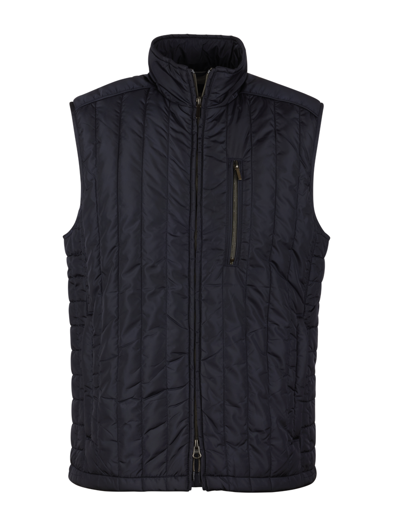 Navy blau Steppweste