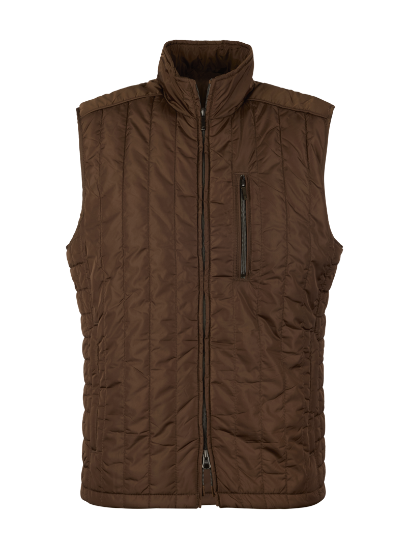 Hellbraun Steppweste