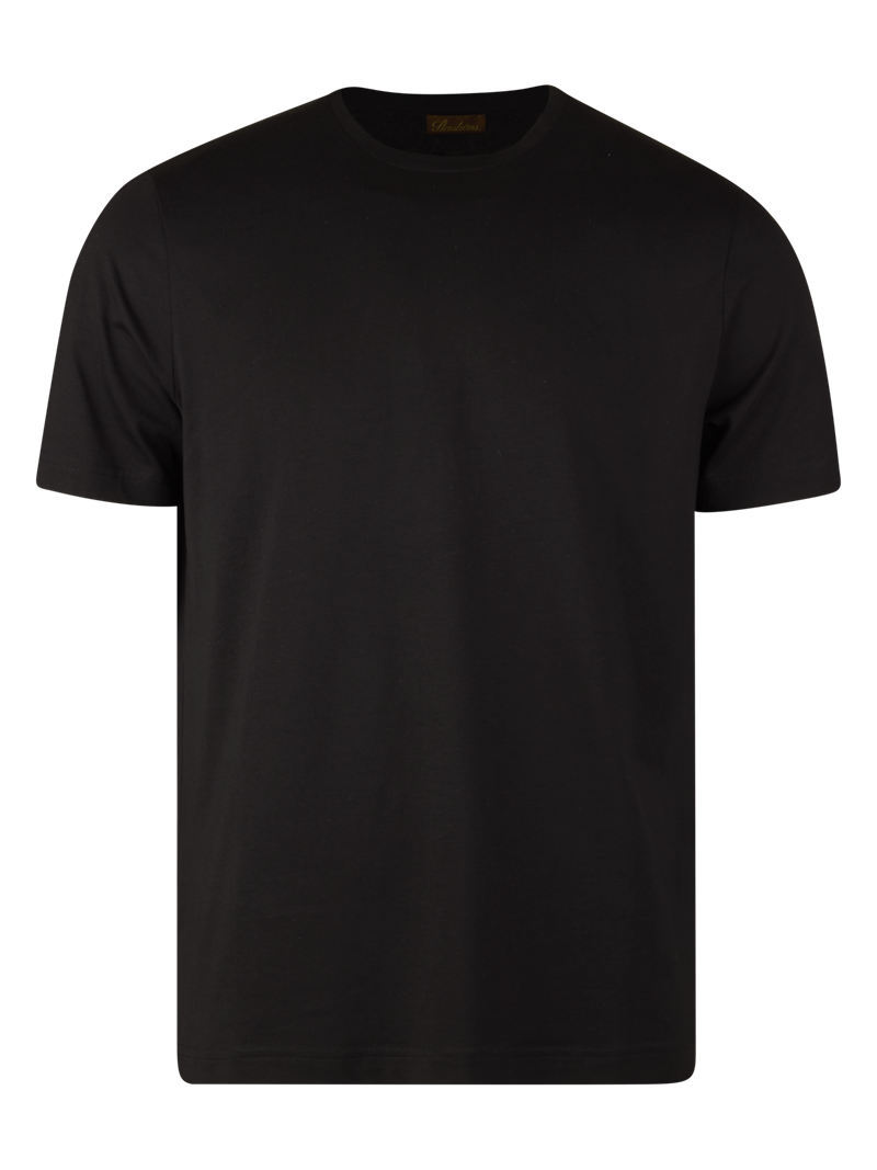 Black Cotton T-Shirt