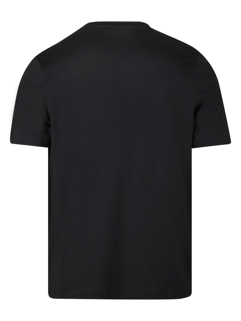 Black Cotton T-Shirt