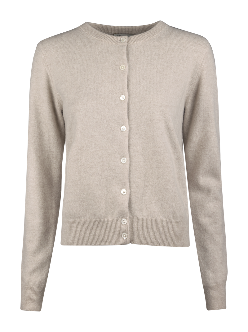 Judith Beige Cashmere Cardigan