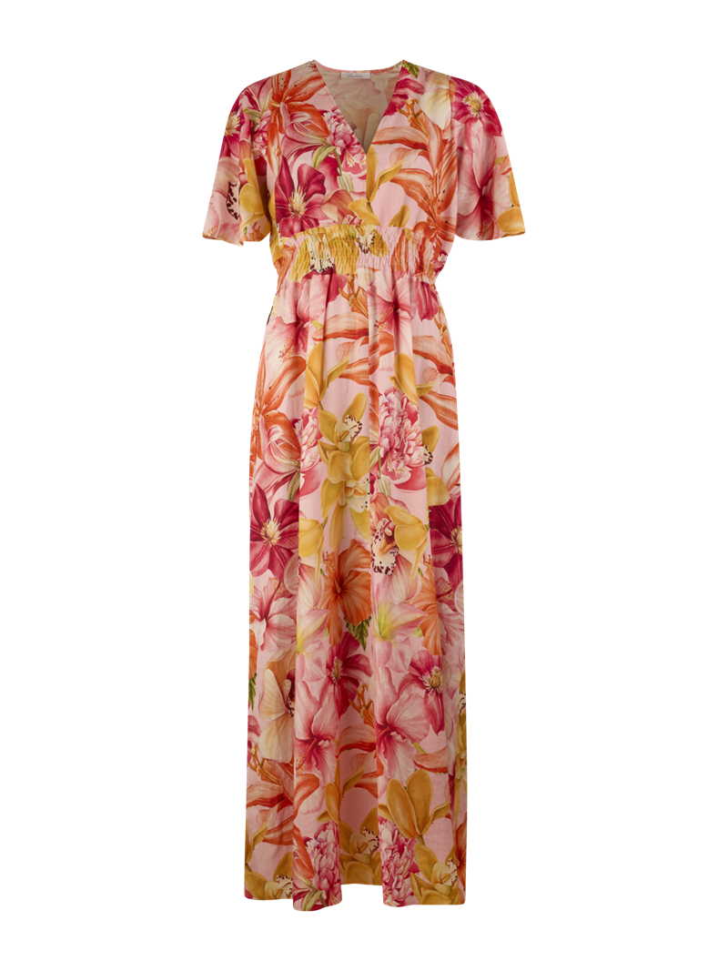 Joanna Dark pink Floral Dress
