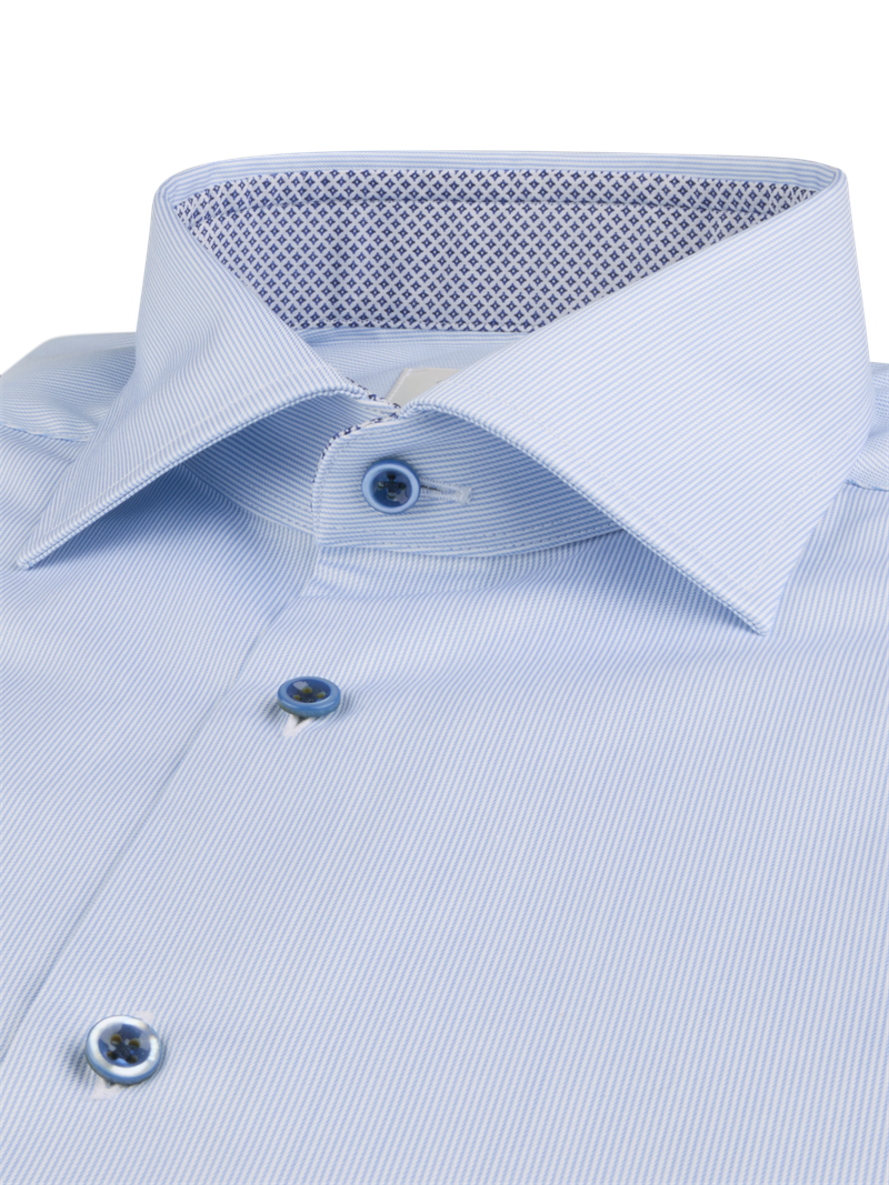 Light blue Contrast Twill Shirt