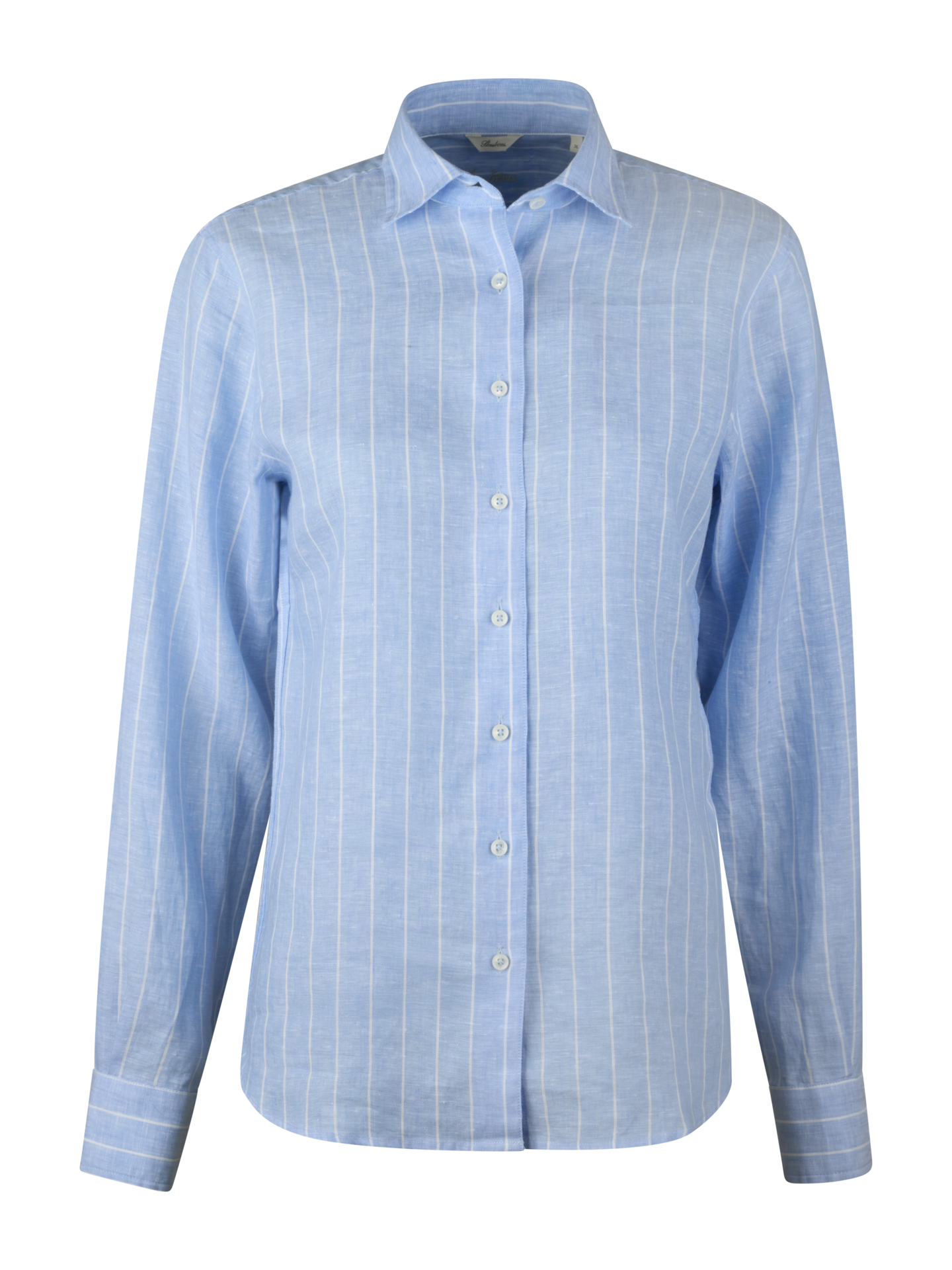 Stenströms Siri gestreifte Leinenbluse, Blau | Damen | Hemden & Blusen für Damen | Classic | Größe: 34 | Blau | Striped