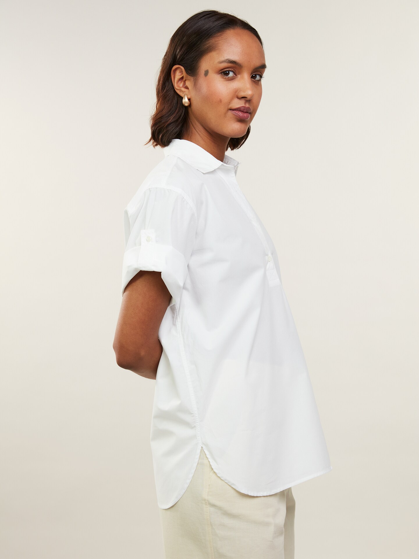 Jenna White Shirt