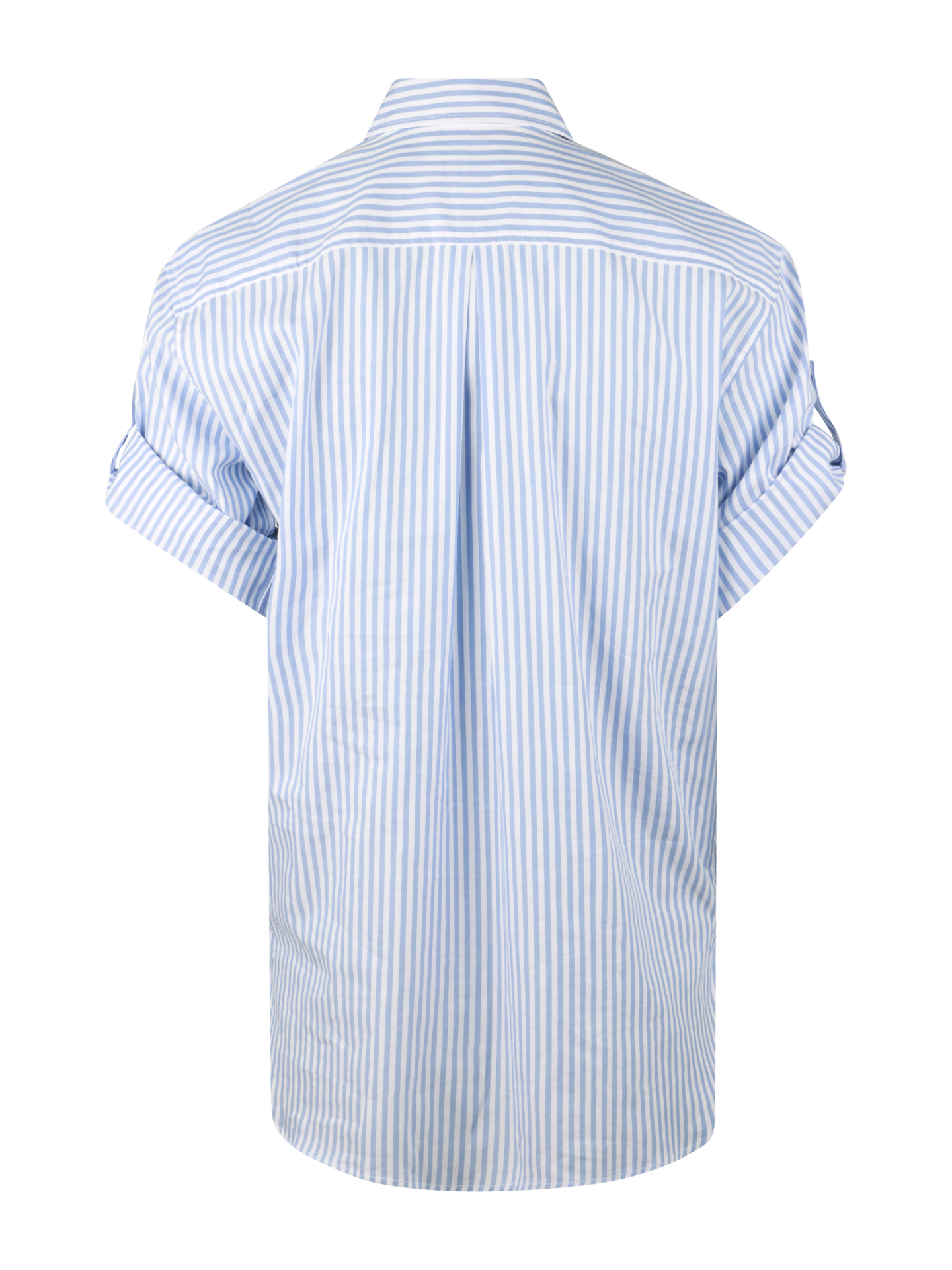 Jenna Light blue Striped Shirt
