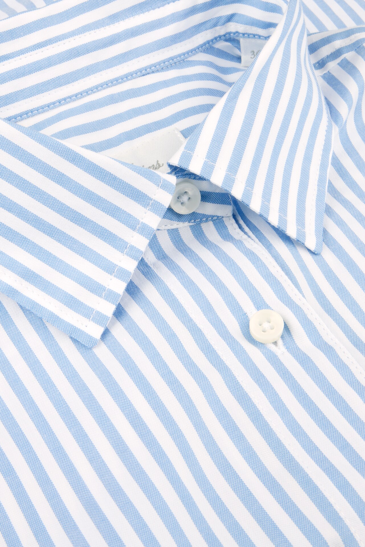 Jenna Light blue Striped Shirt