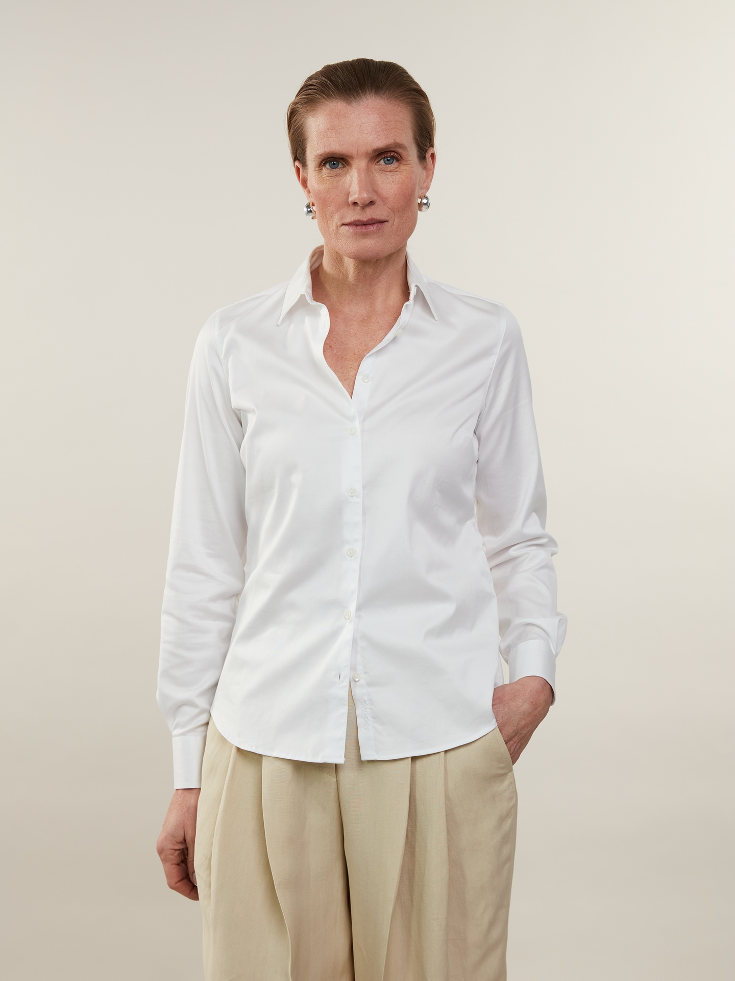 Bluse Weiß Sofie 