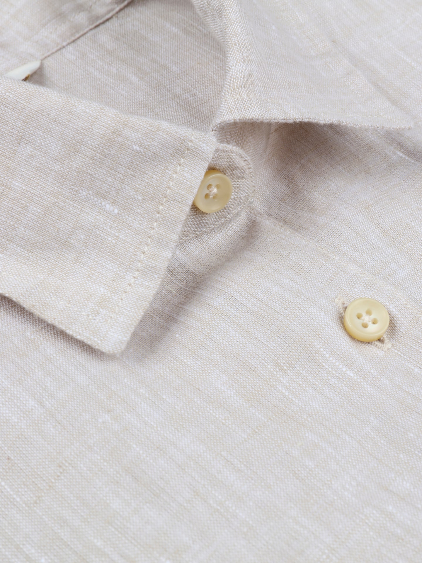 Sofie Beige Linen Shirt 