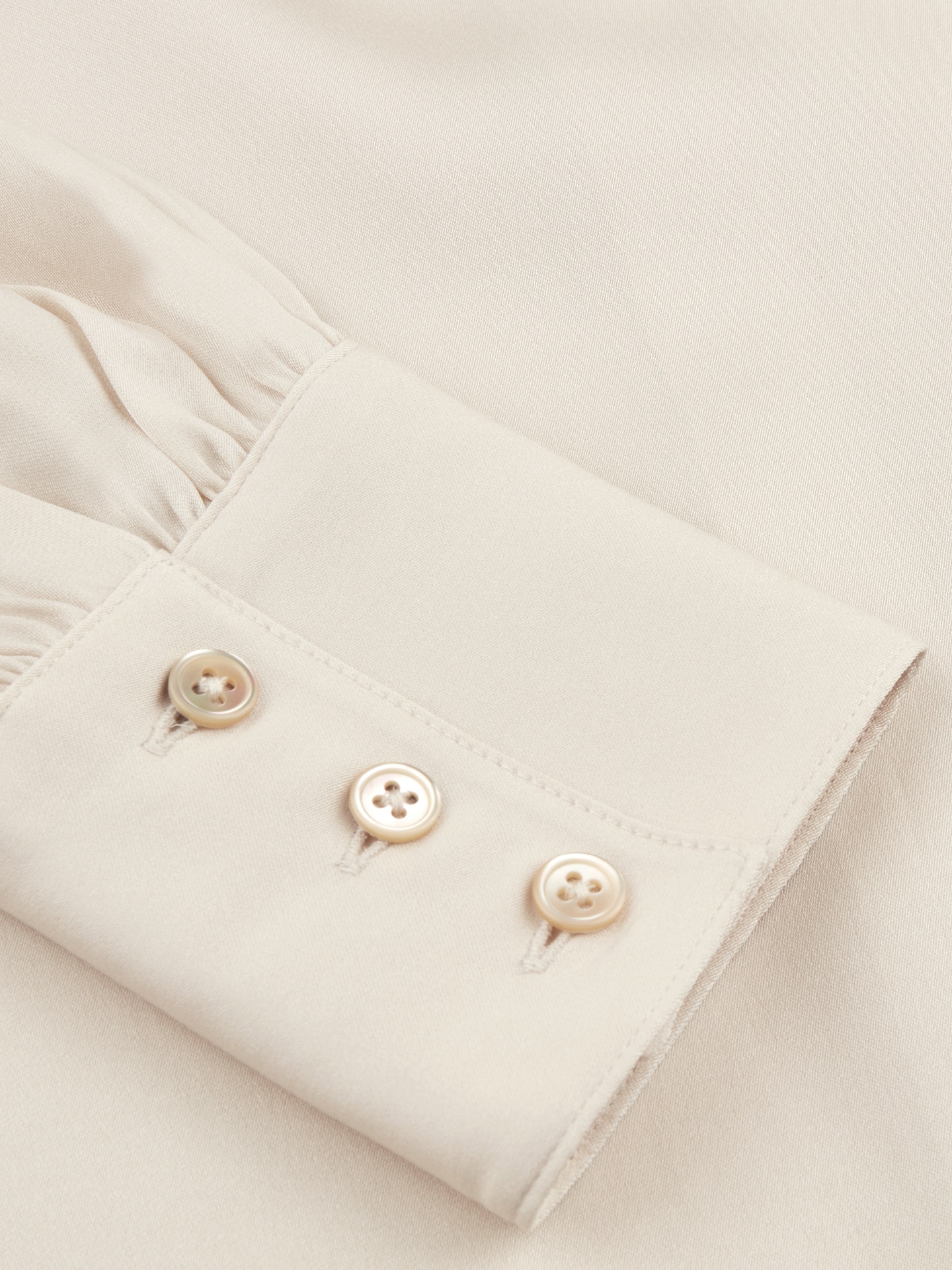 Selma Champange Bow Blouse 