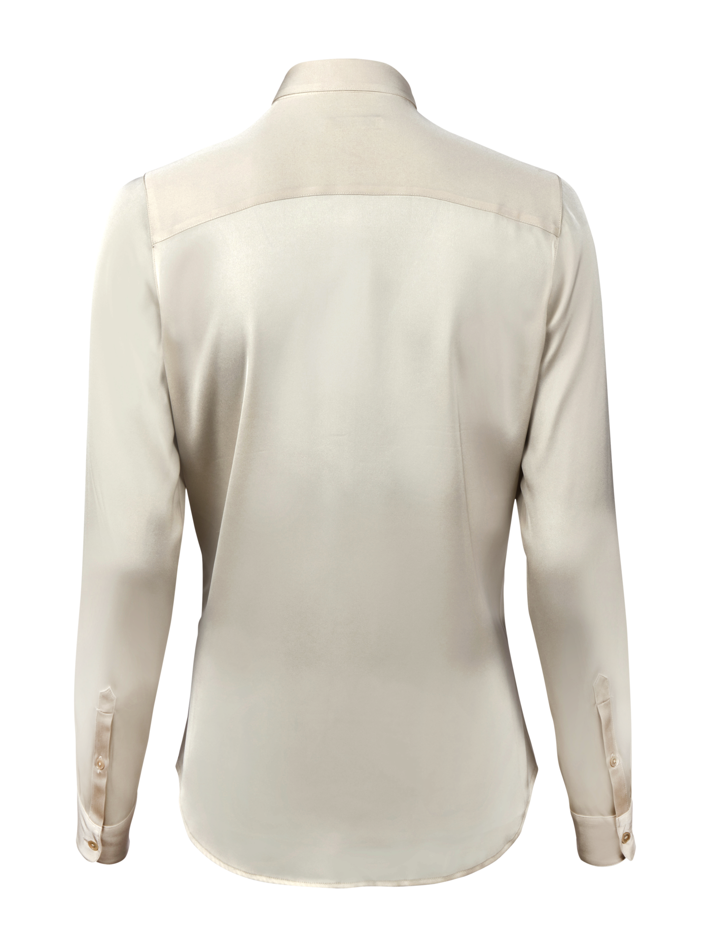 Seidenbluse Champange Susan