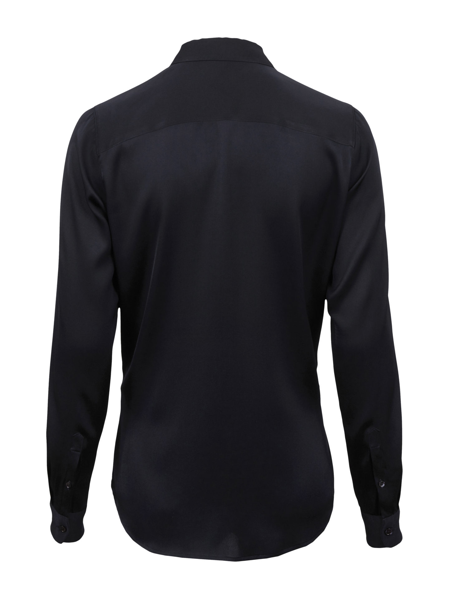 Susan Black Silk Shirt 
