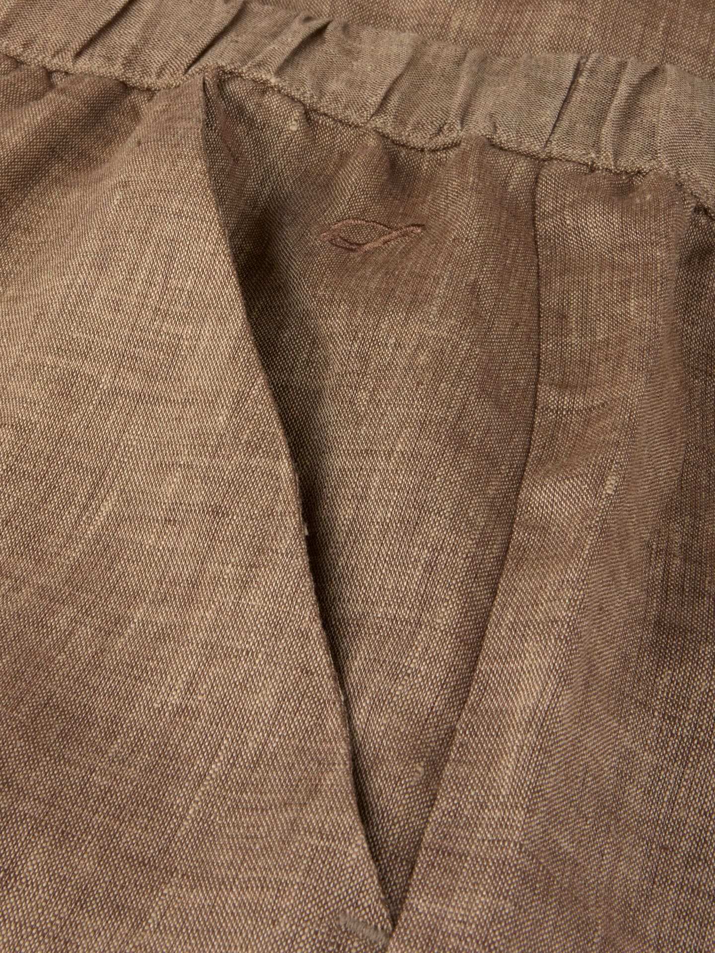 Jessie Light brown Linen Pants