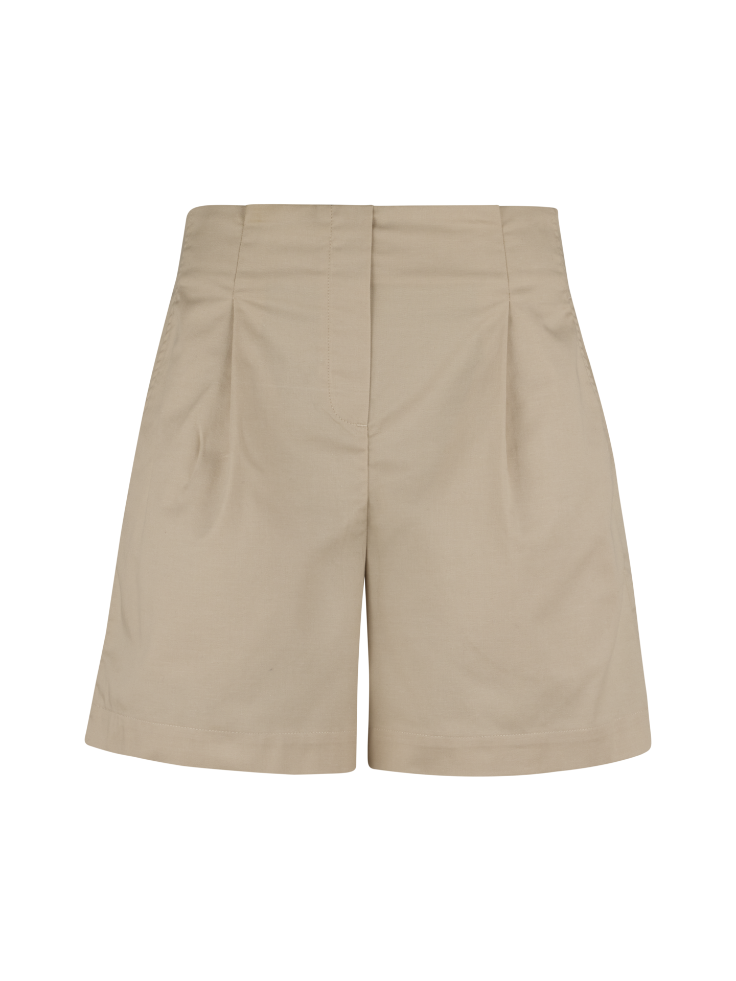 Stenströms Elly Ljusbeige Shorts | Dam | Nederdelar | Storlek: XXL | Ljusbeige | Enfärgad