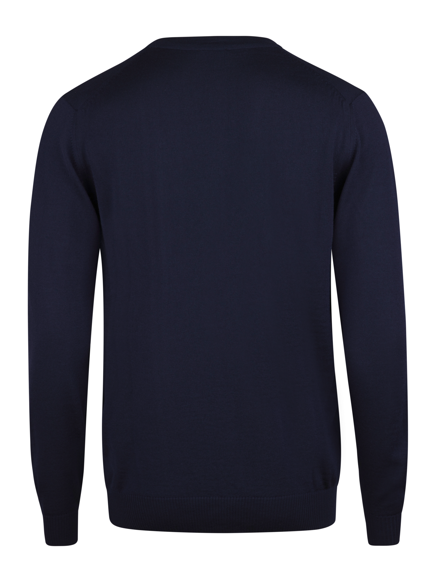 Navy Merino Wool Cardigan