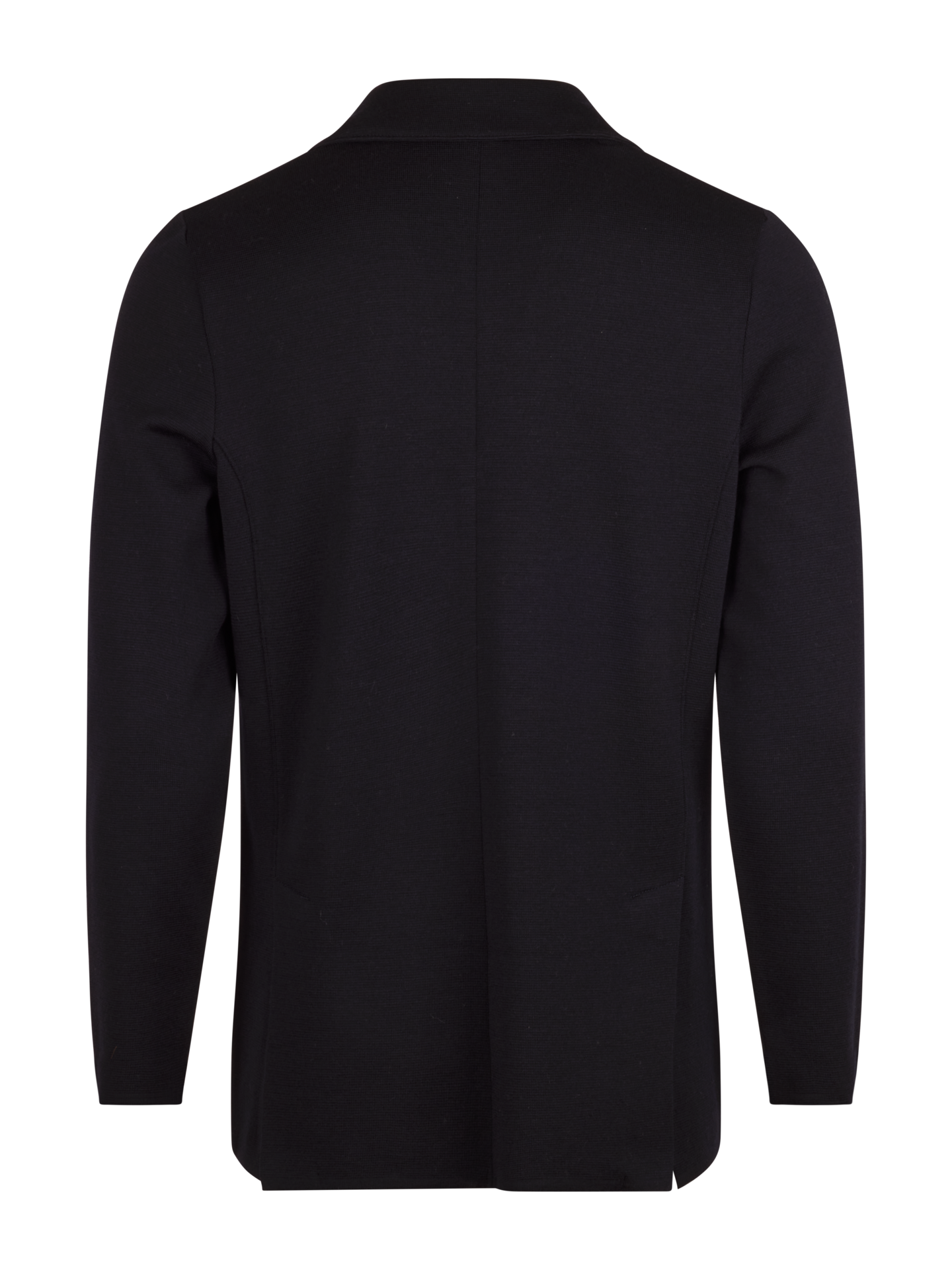 Navy Knitted Blazer