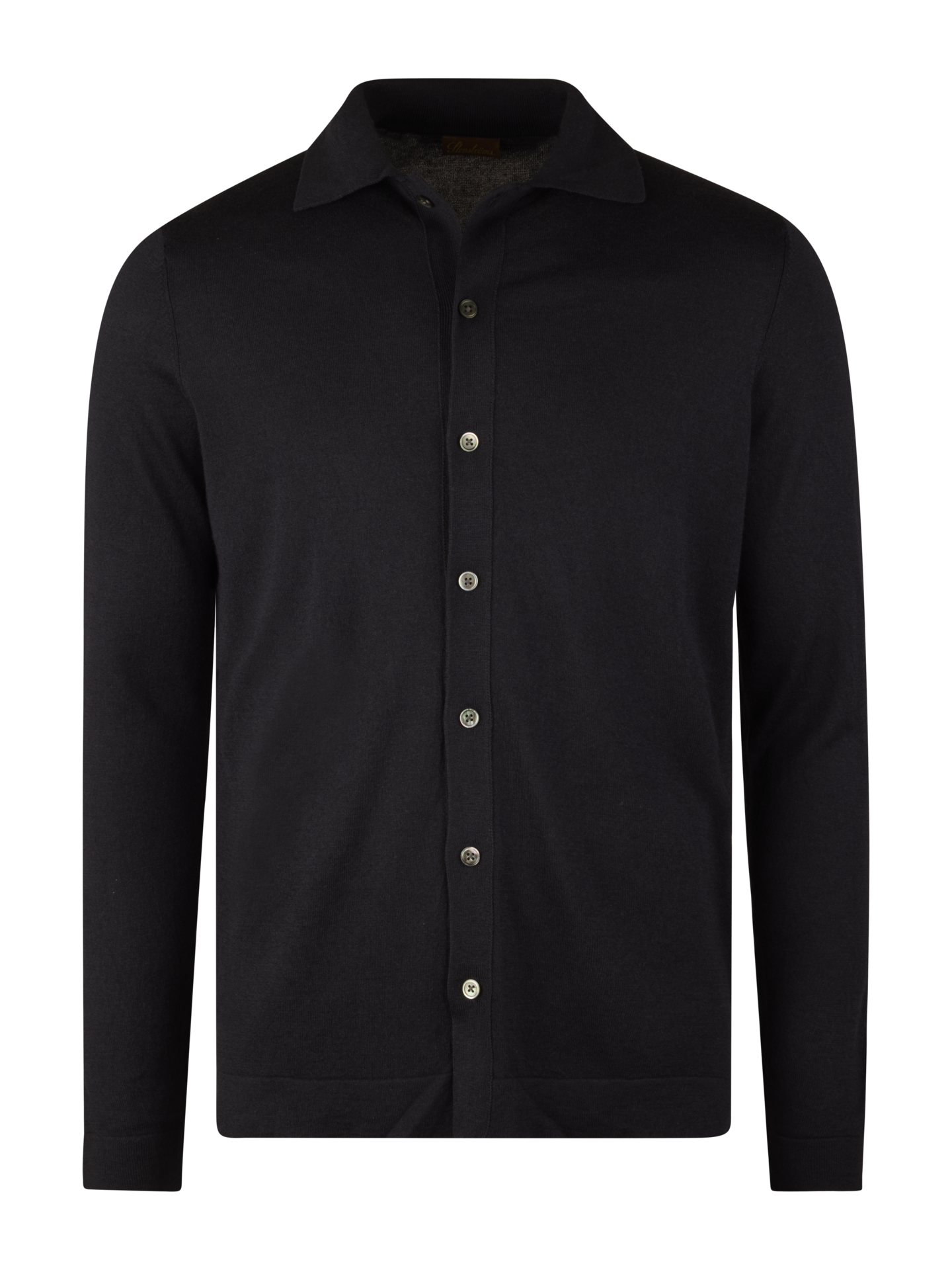 Stenströms Navy Silk/Cashmere Cardigan | Men's knitwear & sweatshirts | Size: XL |