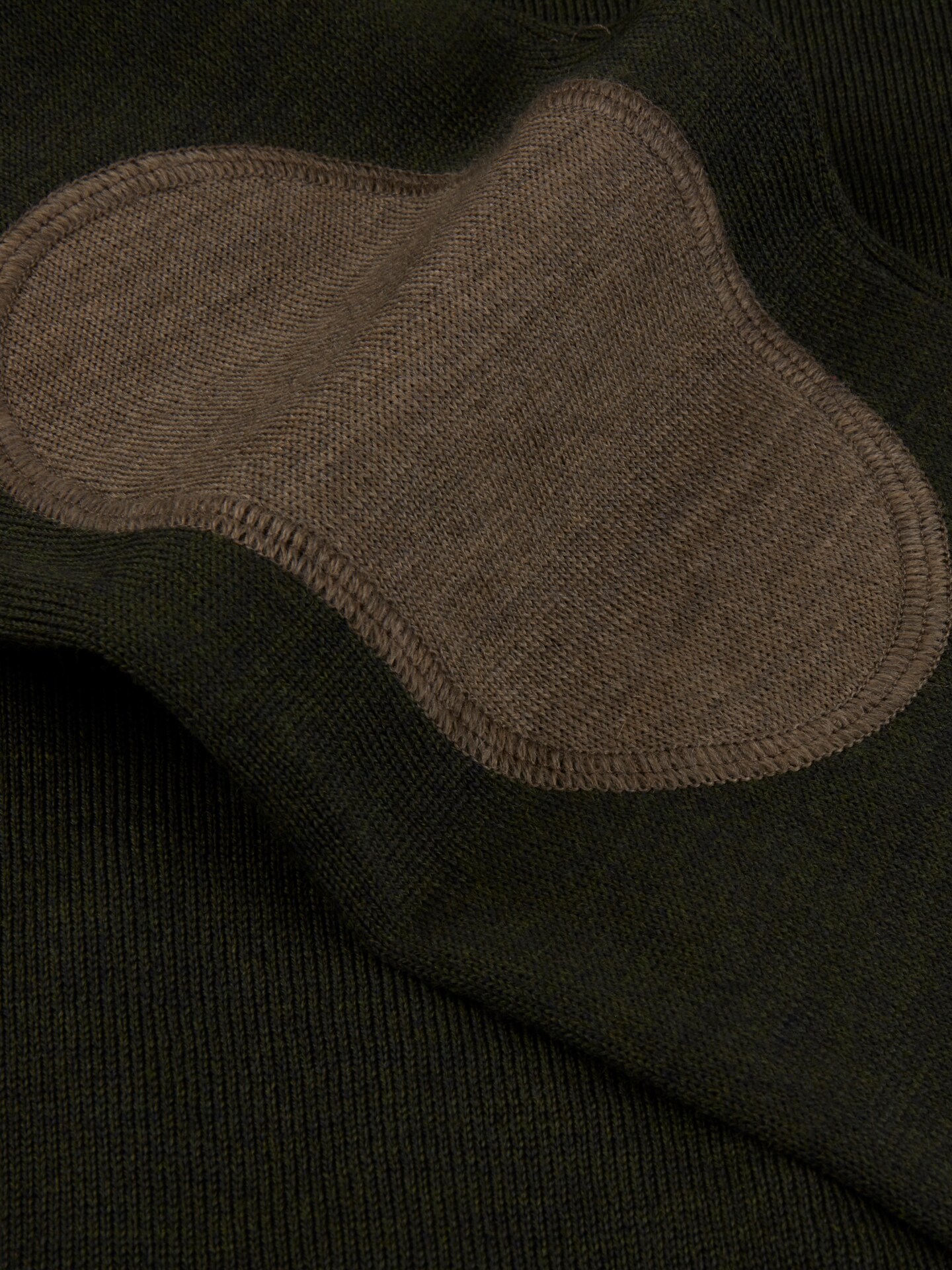 Stenstroms 3XL Green Elbow Patch Zegna 100% Merino Wool Men's Sweater  Poland SEE - Sweaters
