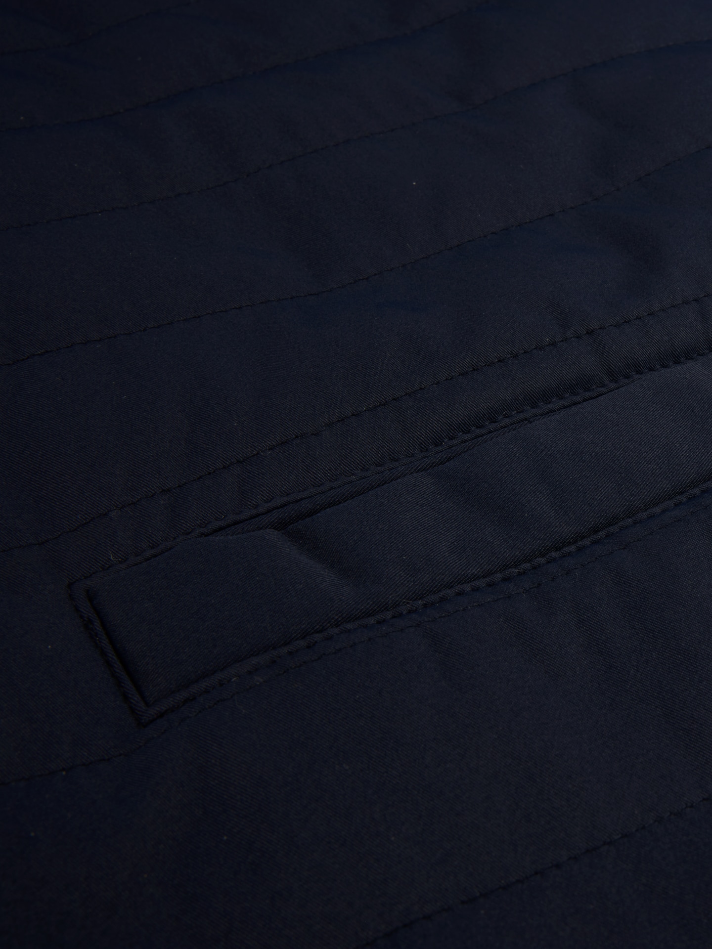 Leicht wattierte Weste, Navy blau