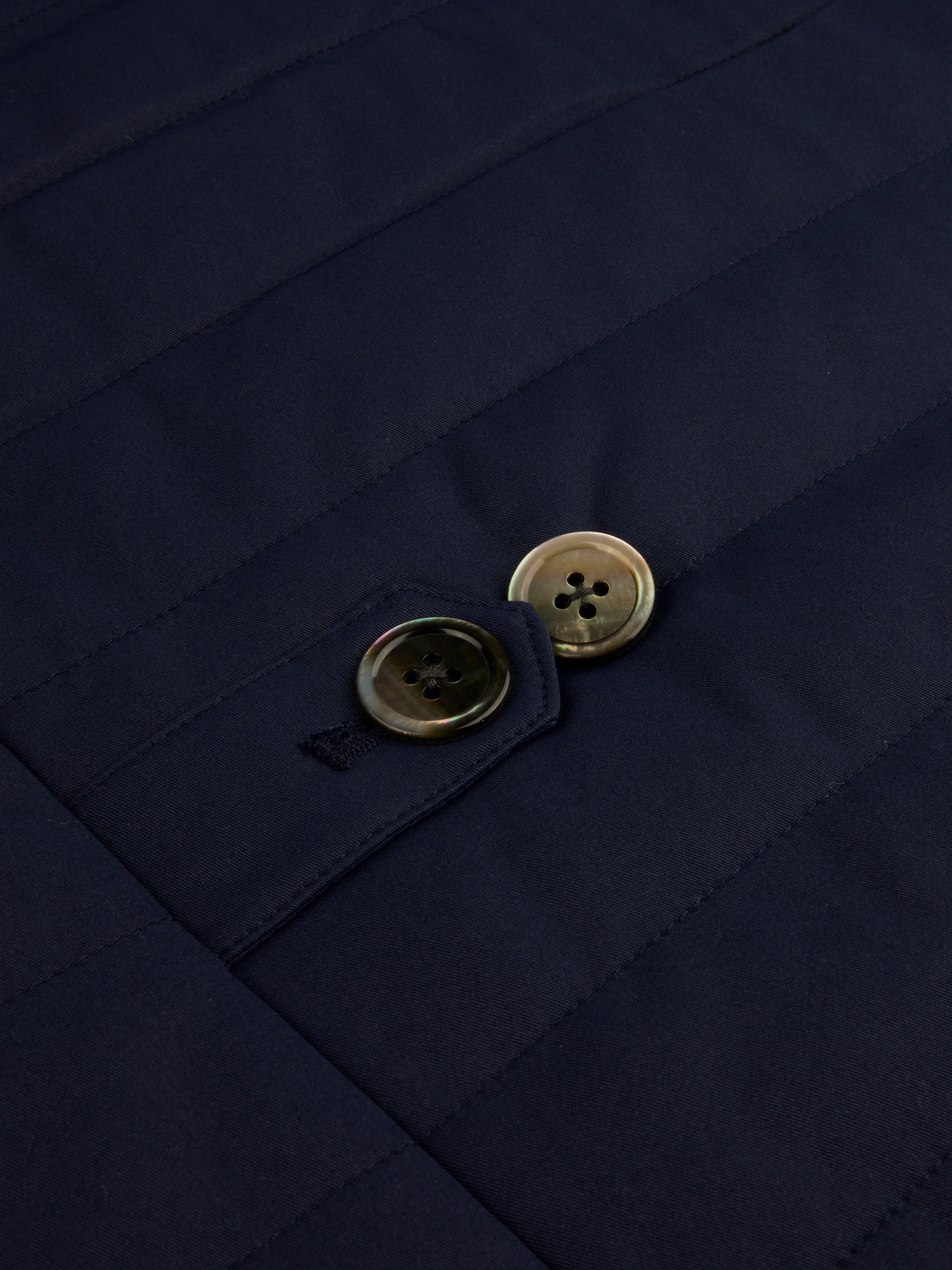 Leicht wattierte Weste, Navy blau