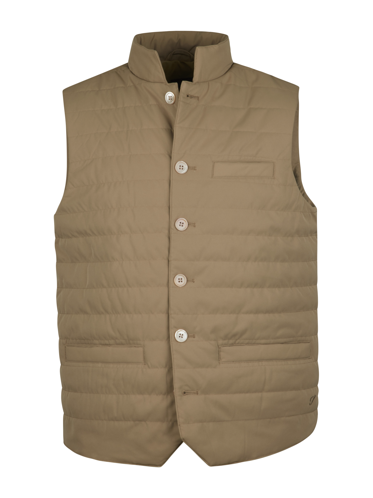 Beige Light Padded Vest