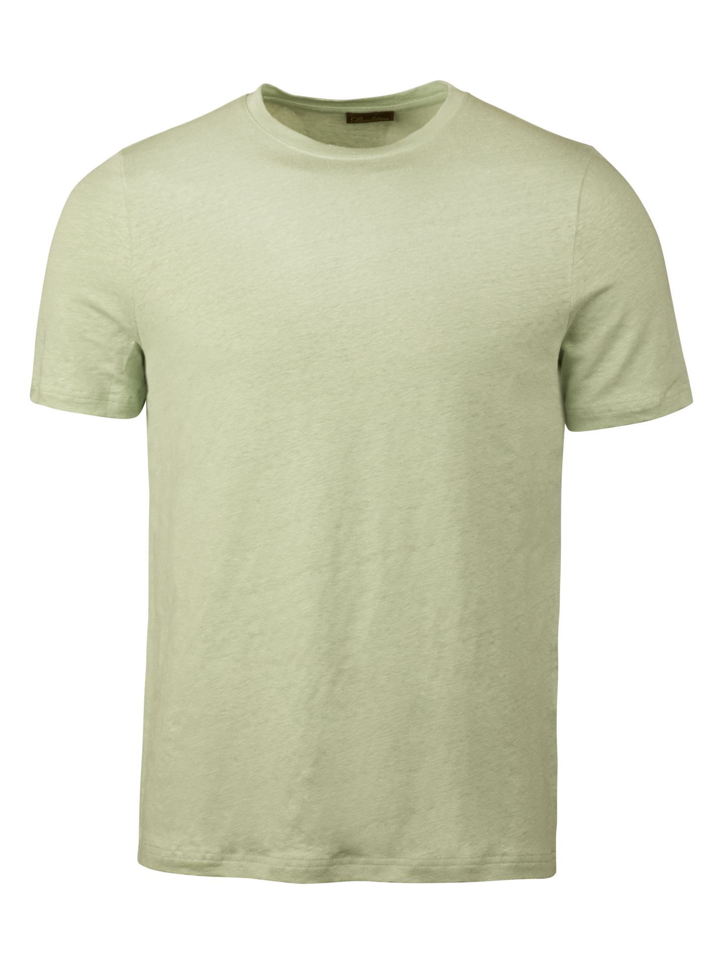 Stenströms Grön Linne T-Shirt | Herr | Pikéer & T-shirts | Storlek: XL | Grön | Enfärgad | Kort Ärm