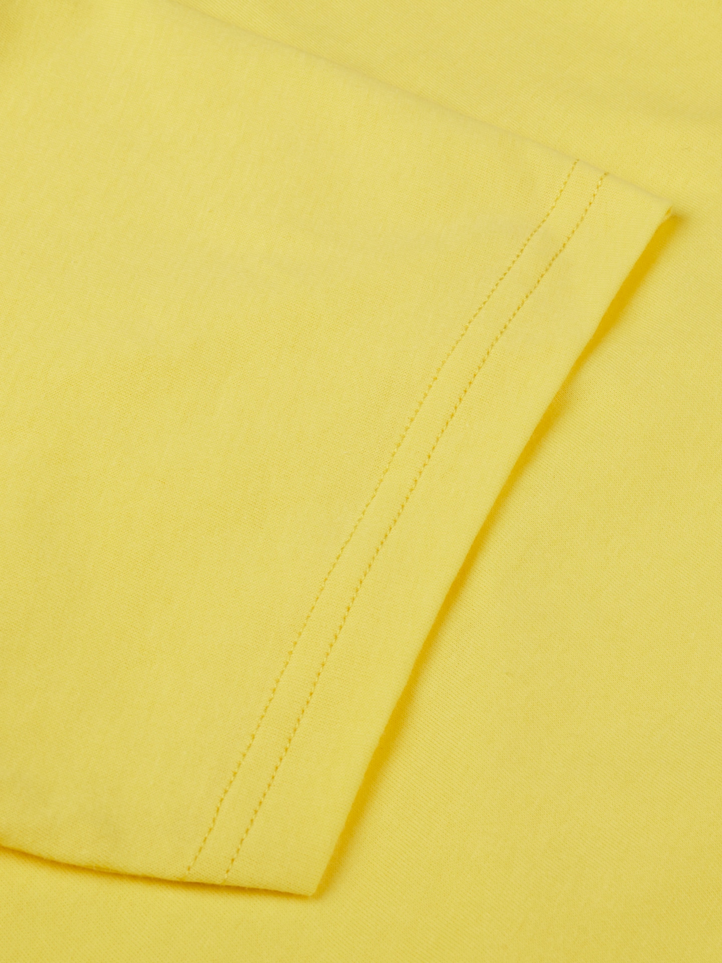 Yellow Cotton T-Shirt 