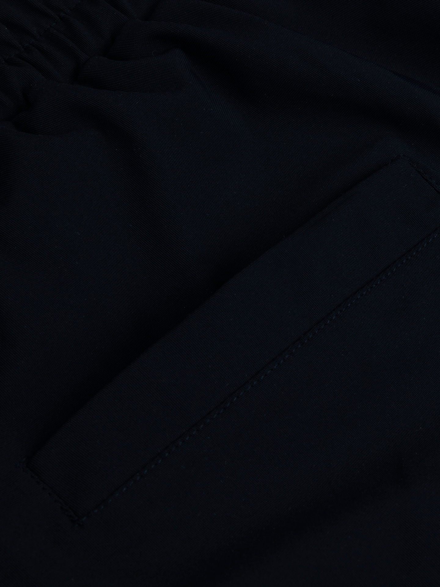 Navy Leisure Drawstring Pants 