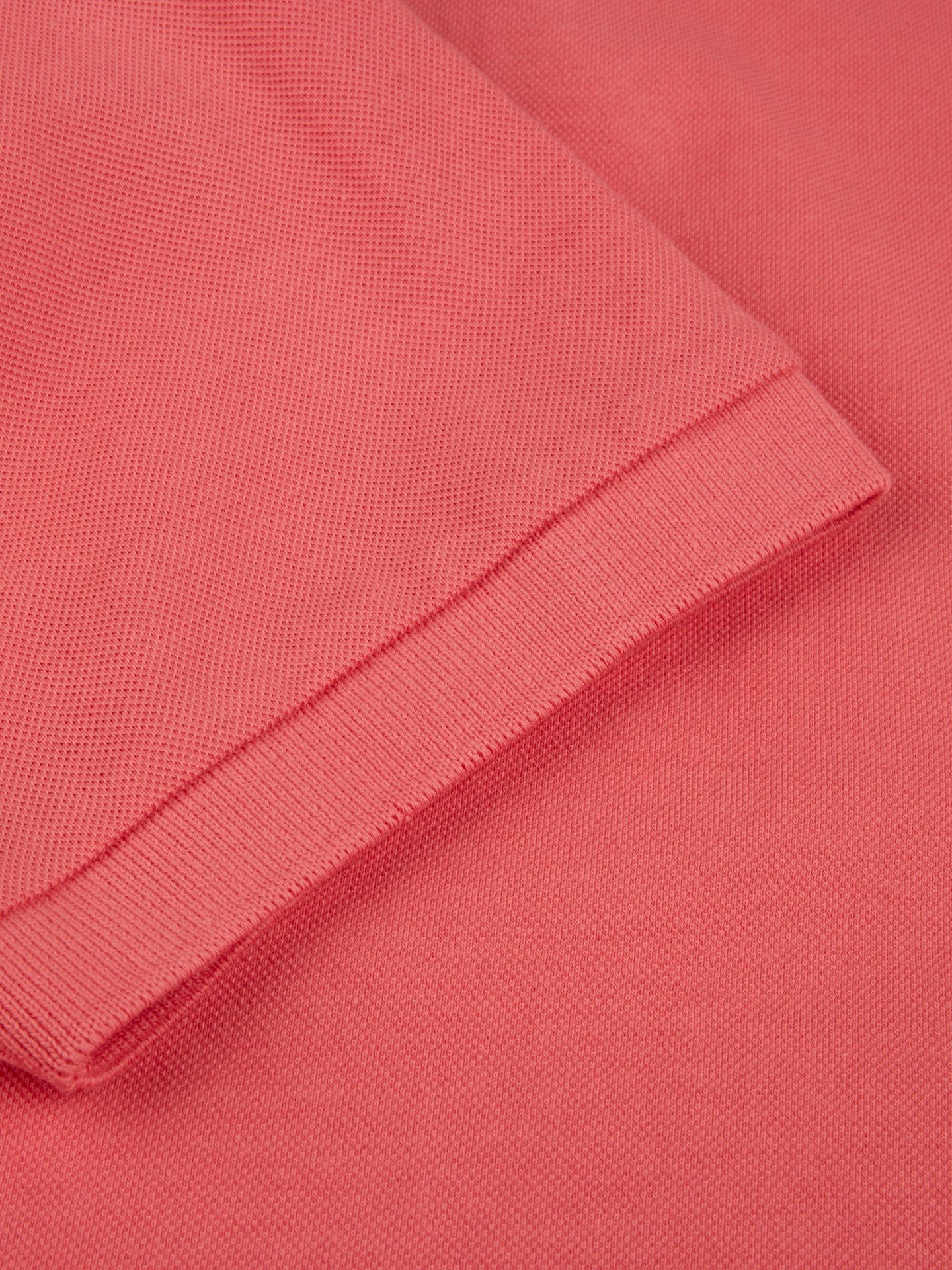 Red Contrast Polo Shirt 