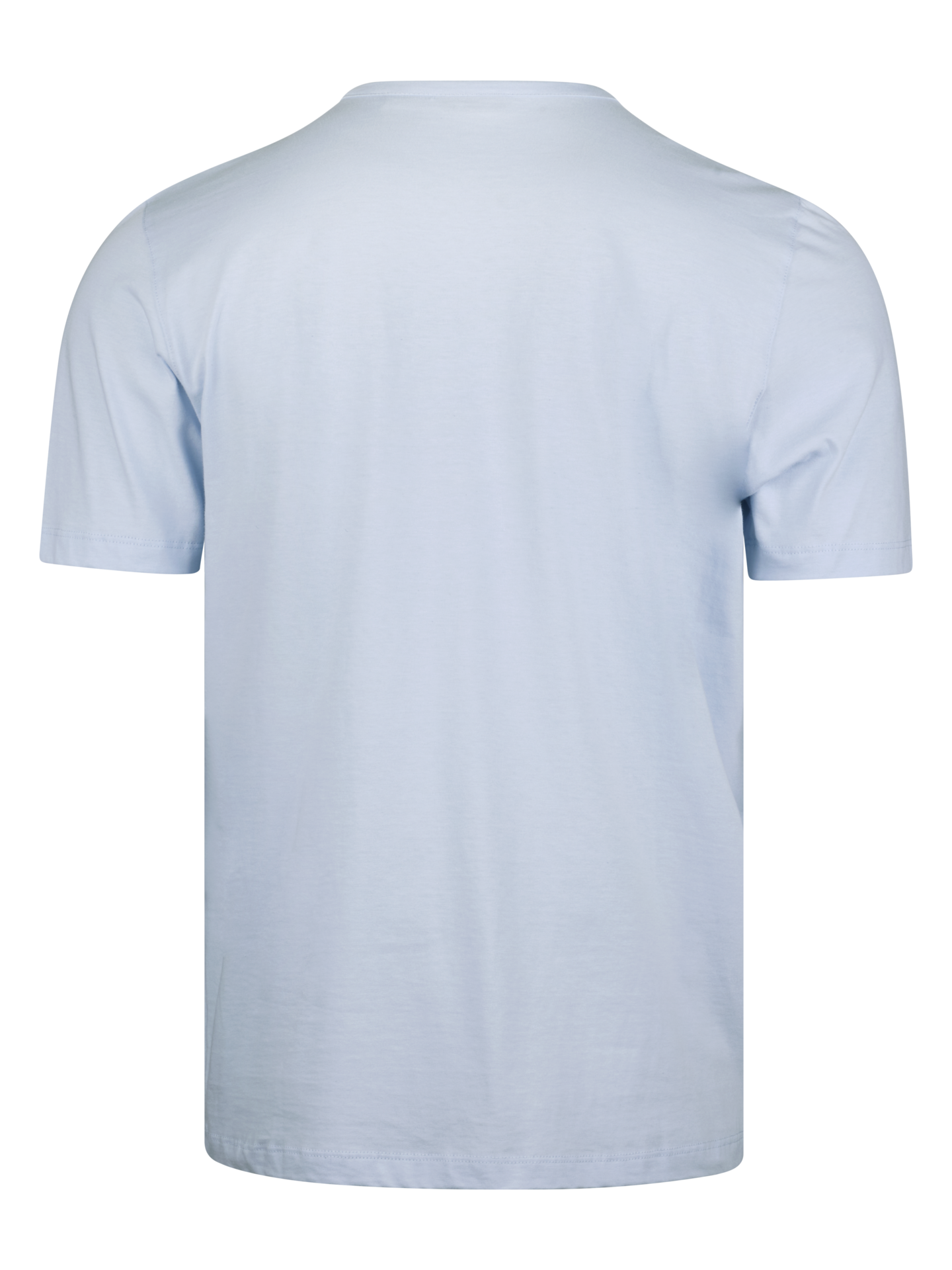 Lyseblå T-shirt i bomuld