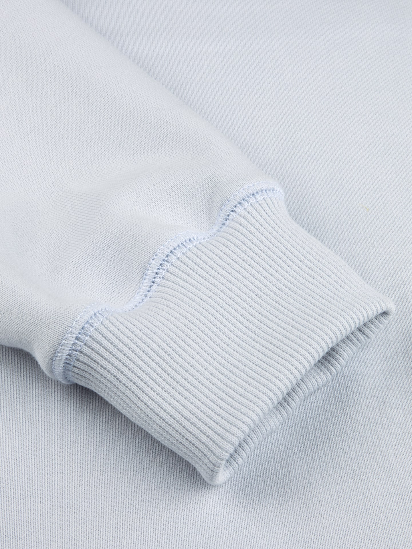 Lyseblå Sweatshirt med rund hals