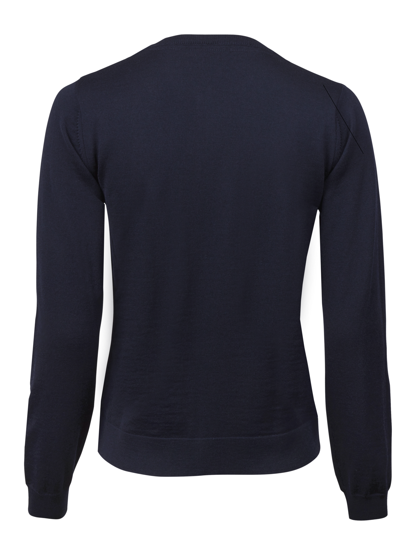 Sigrid Navy Merino Wool Cardigan