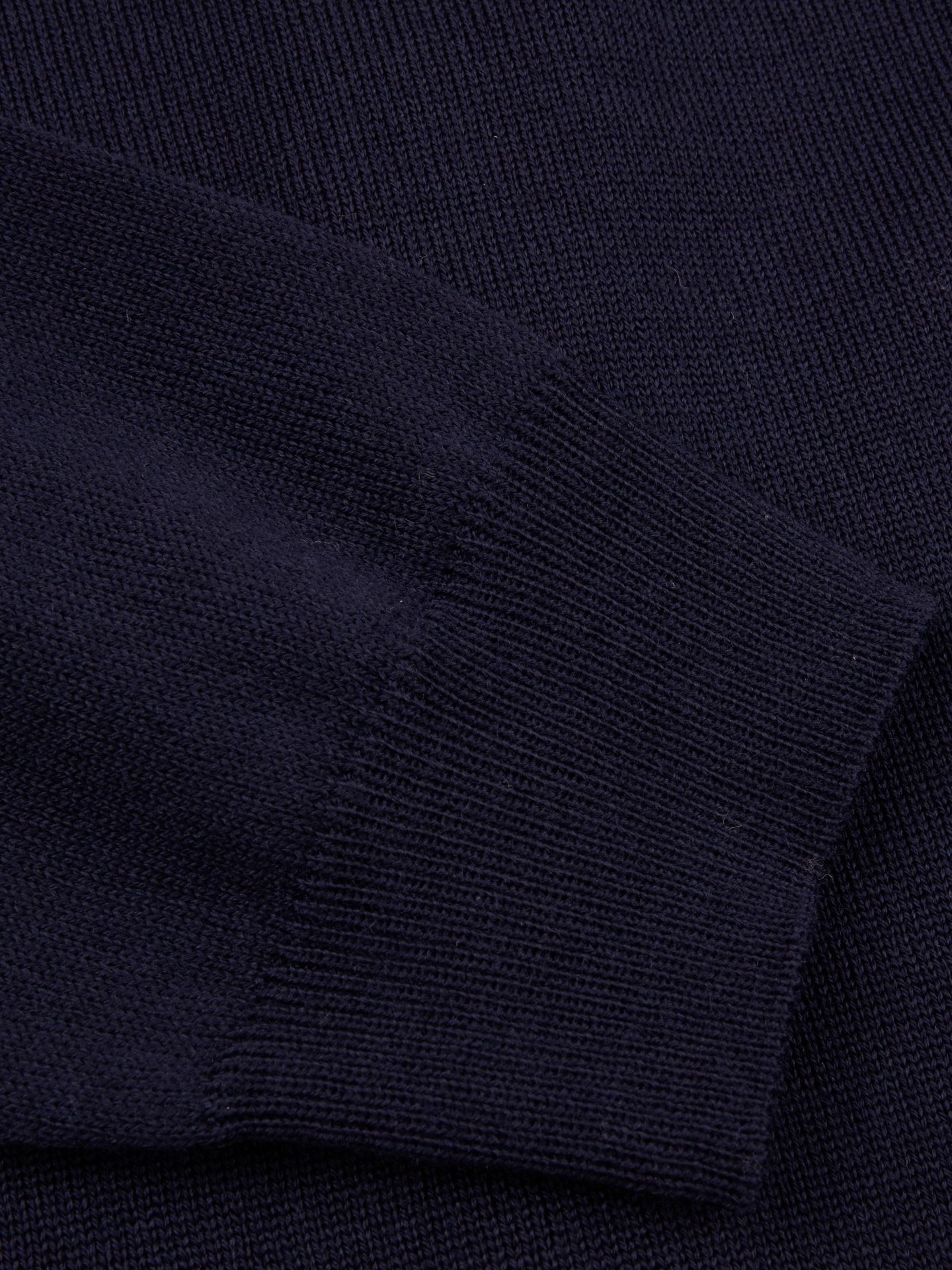 Sigrid Navy Merino Wool Cardigan