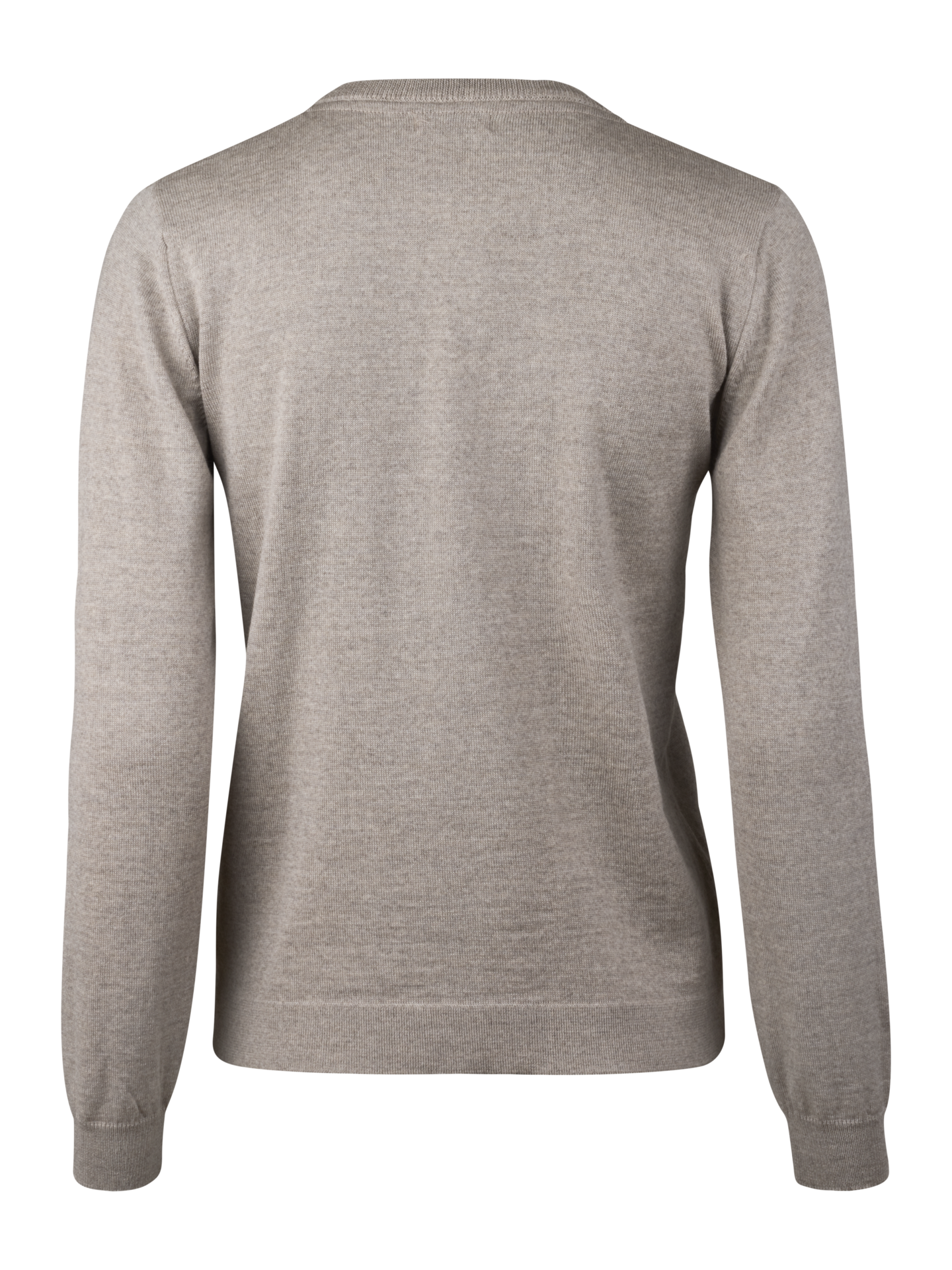 Sigrid Beige cardigan i merinould