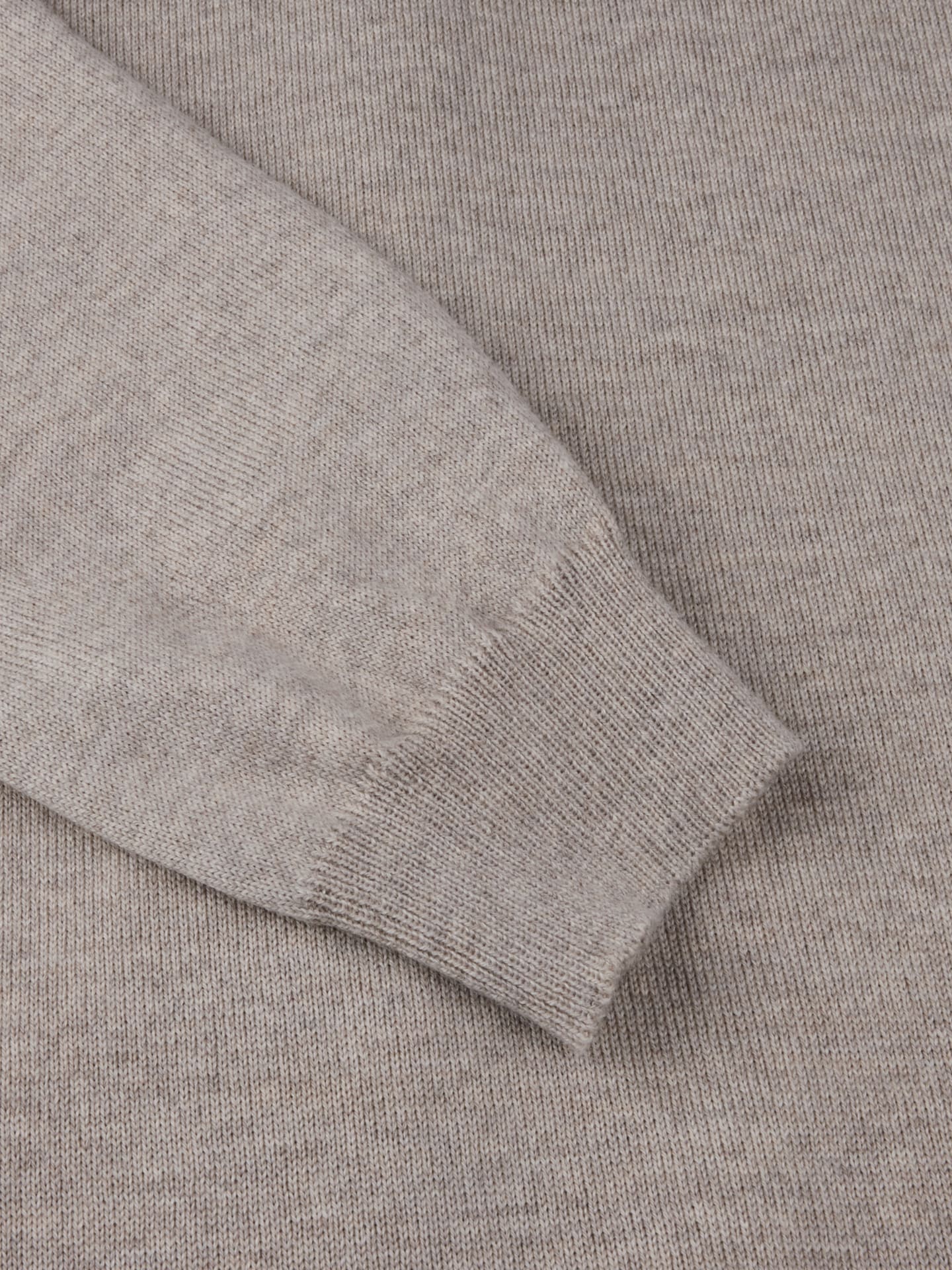 Sigrid Beige cardigan i merinould