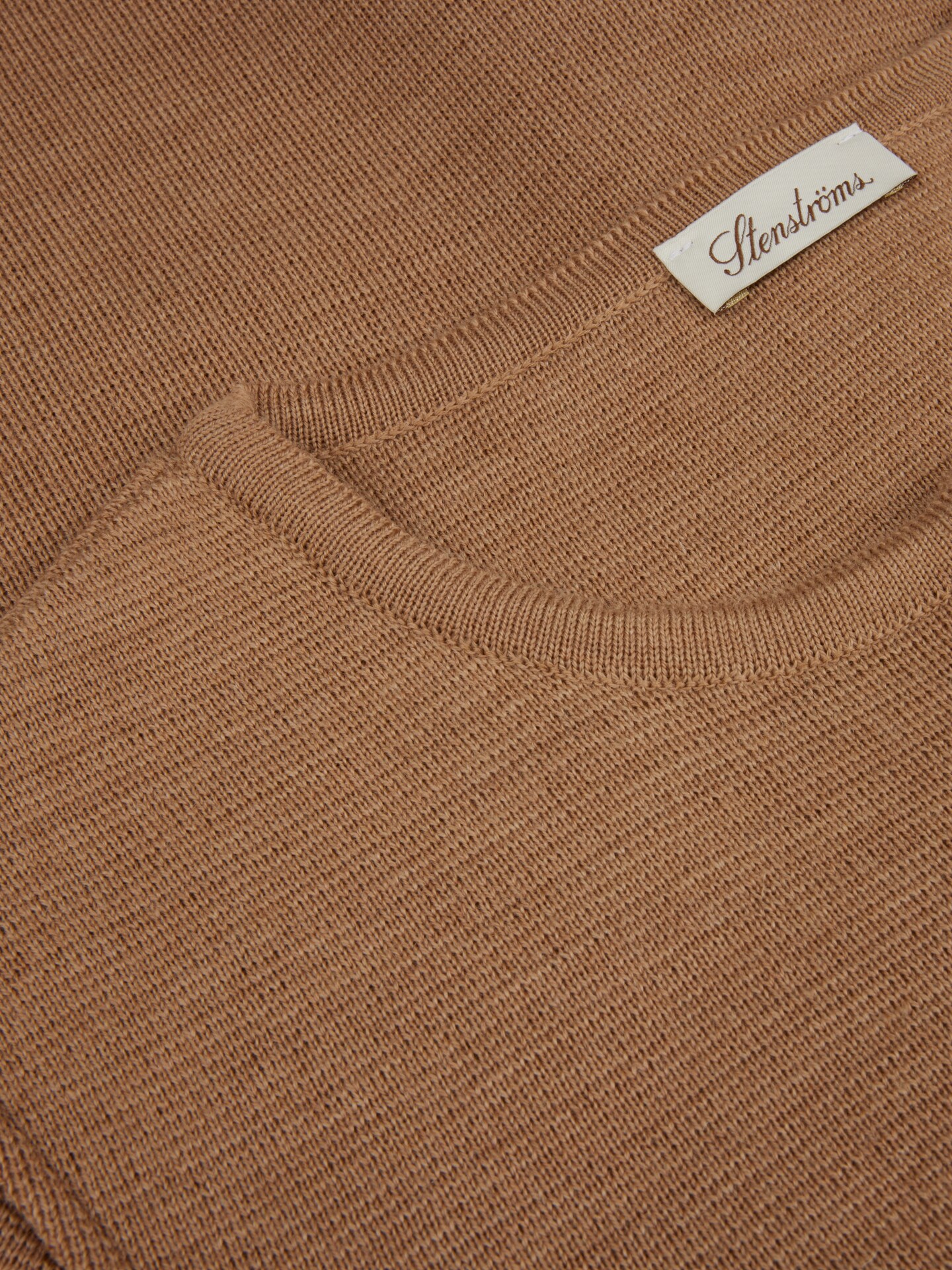 Stina Light brown Merino Wool Cardigan 
