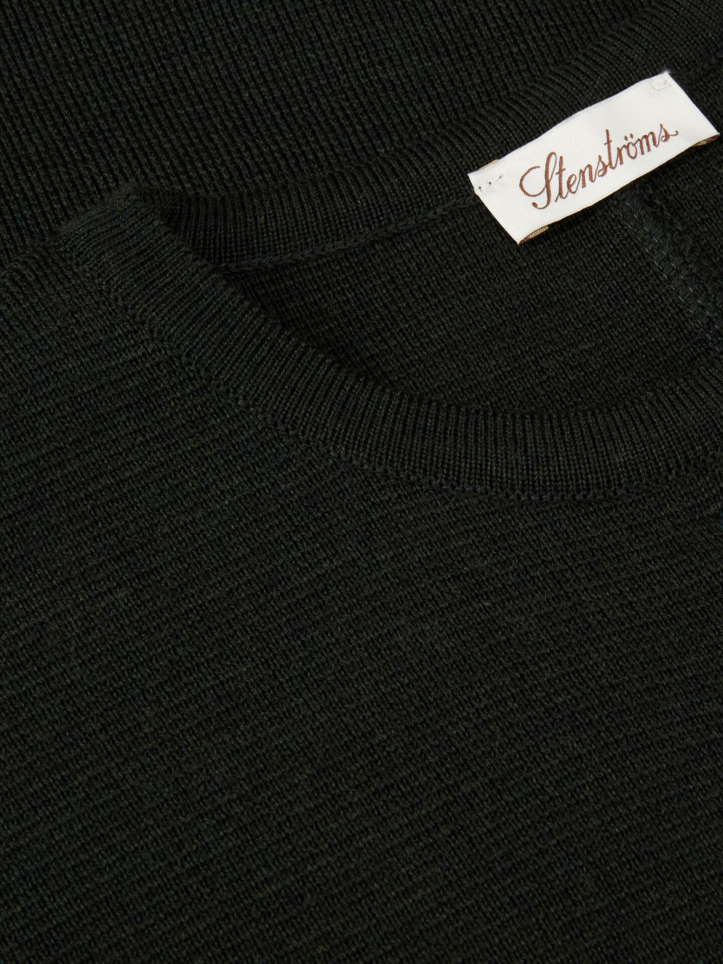 Astrid Green Long Merino Wool Cardigan
