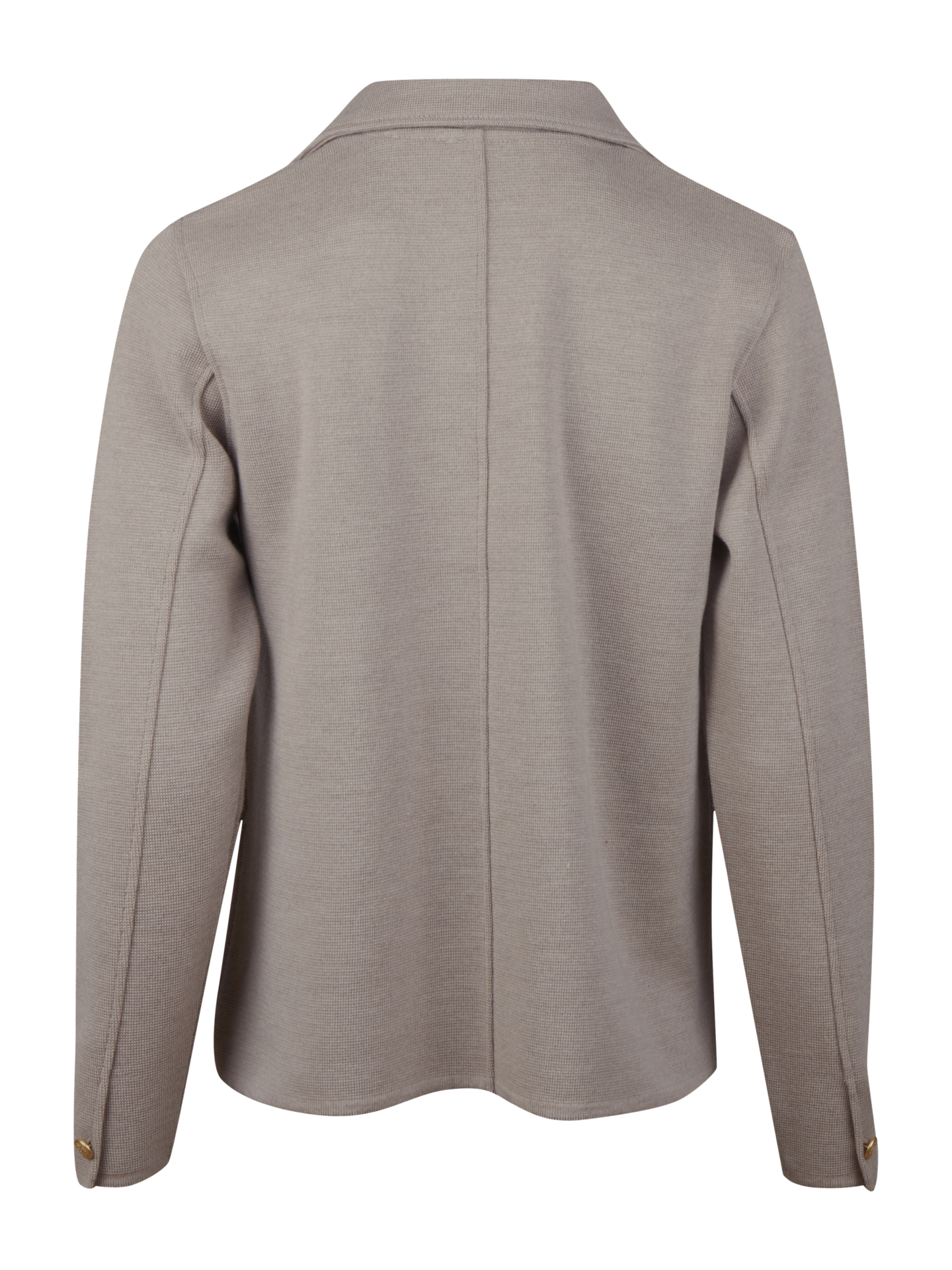 Dea Beige Merino Wool Cardigan