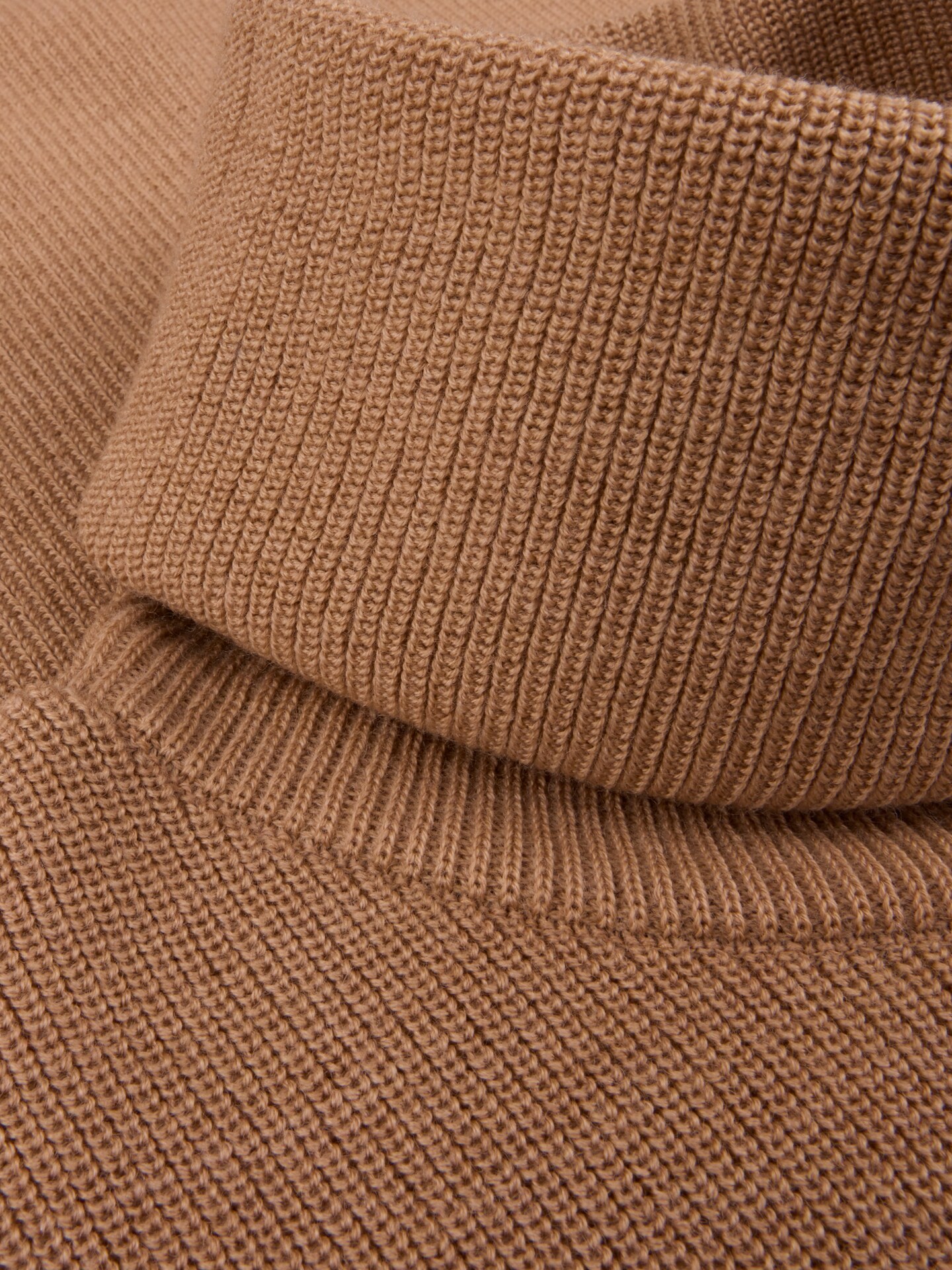 Gillian Light beige Merino Wool Bib Stenstroms