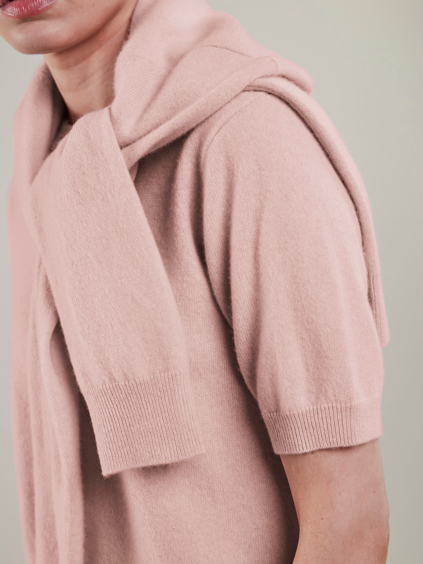 Judith Light pink Cashmere Cardigan
