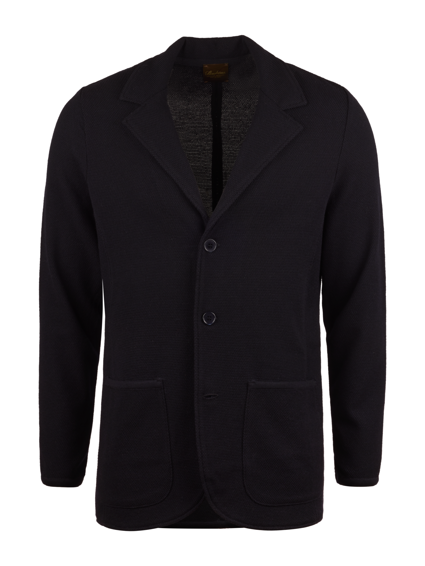 Stenströms Navy Textured Blazer | Men | Jackets & Blazers | Size: M | Navy | Long Sleeves