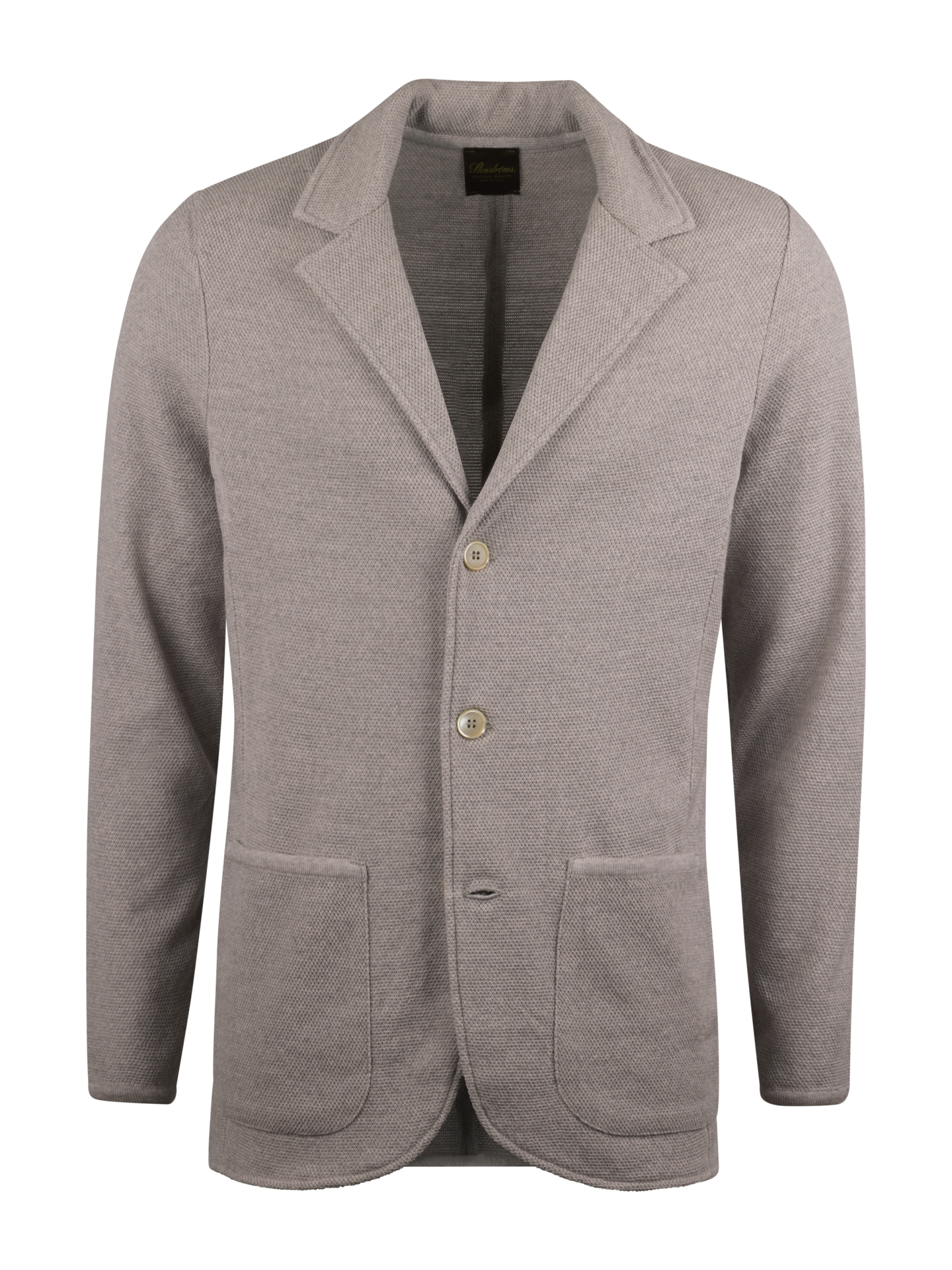 Stenströms Beige Blazer med Struktur | Herr | Jackor & Kavajer | Storlek: L | Beige | Lång Ärm
