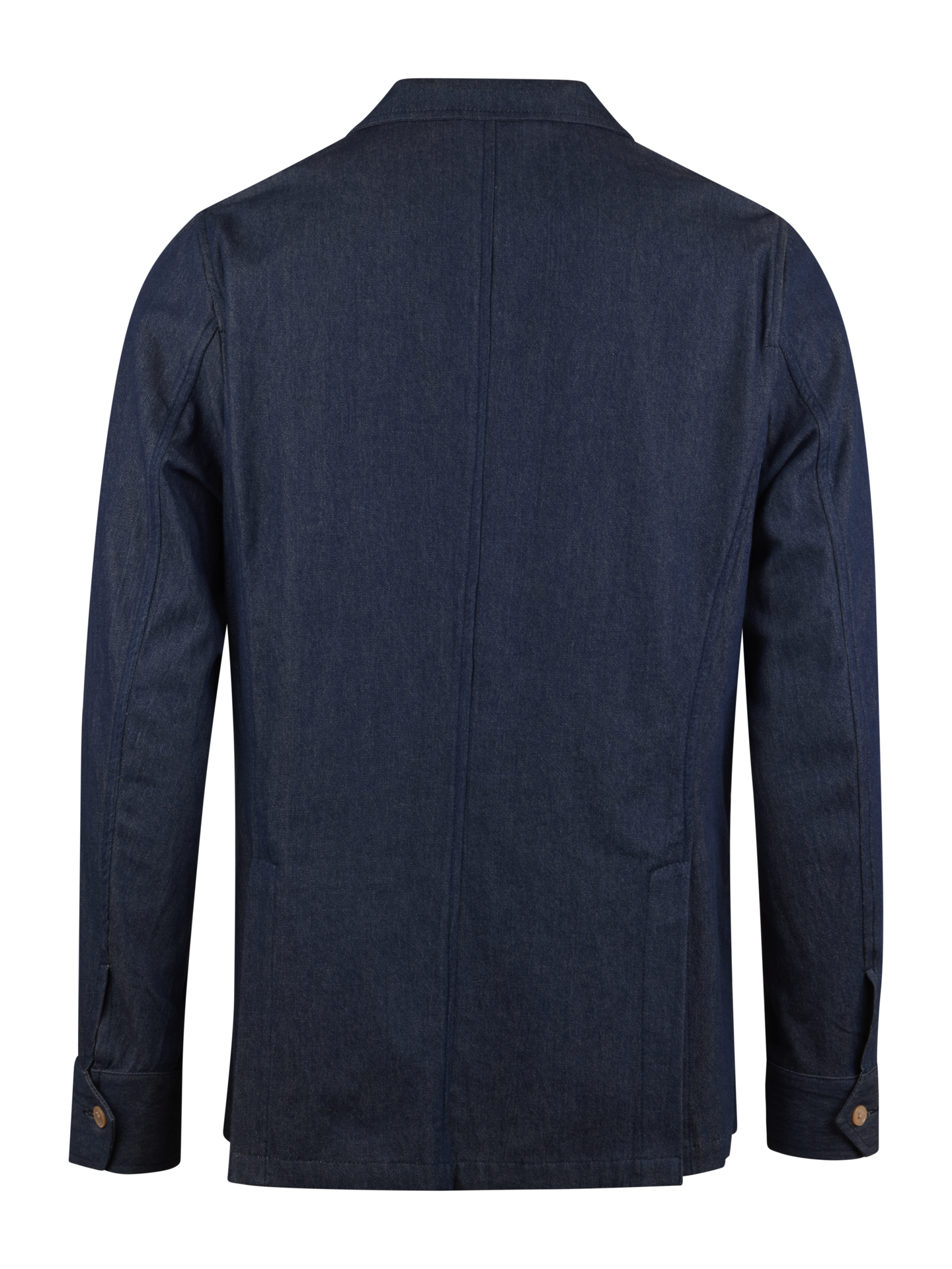 Mörkblå Denim Overshirt